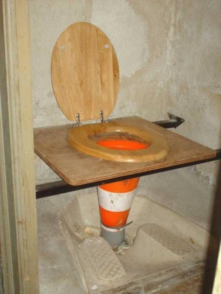 improvizovana toaletaa